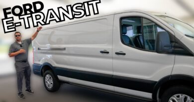 All-Electric Ford E-Transit – Walkaround and Test Drive!