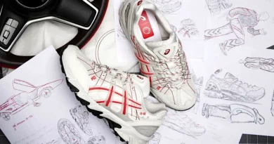 Asics sneakers reuse vehicle airbag fabric, win design award